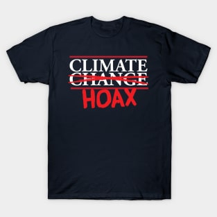 Climate Change Skeptics Funny Climate Hoax T-Shirt